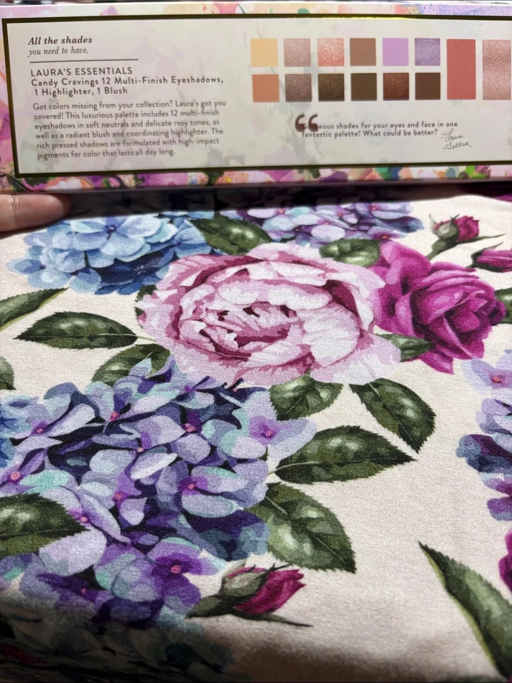 NWT Dominique Essential Palette + Laura Geller Candy Cravings Palette - Pink